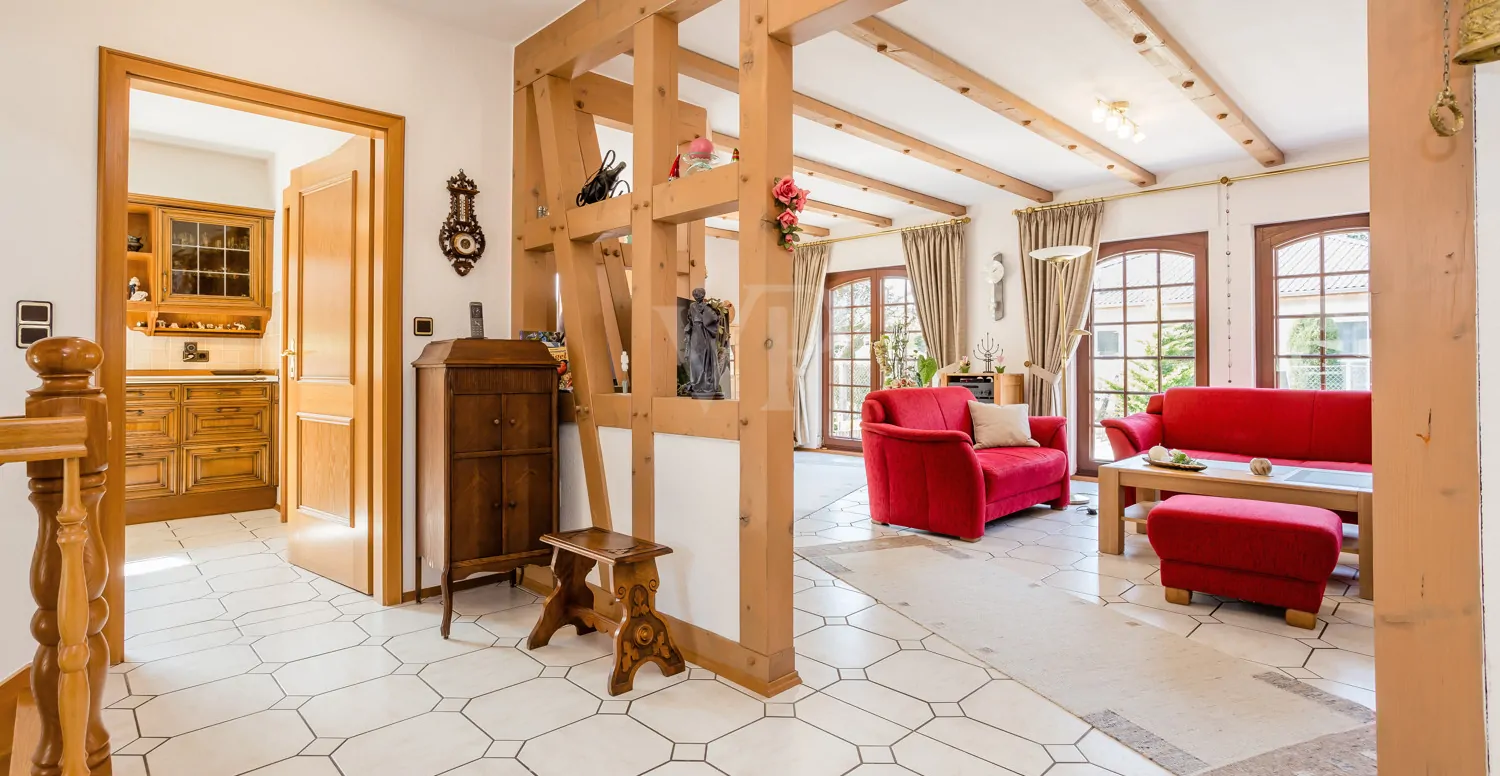 offener Übergang Wohn- und Essbereich