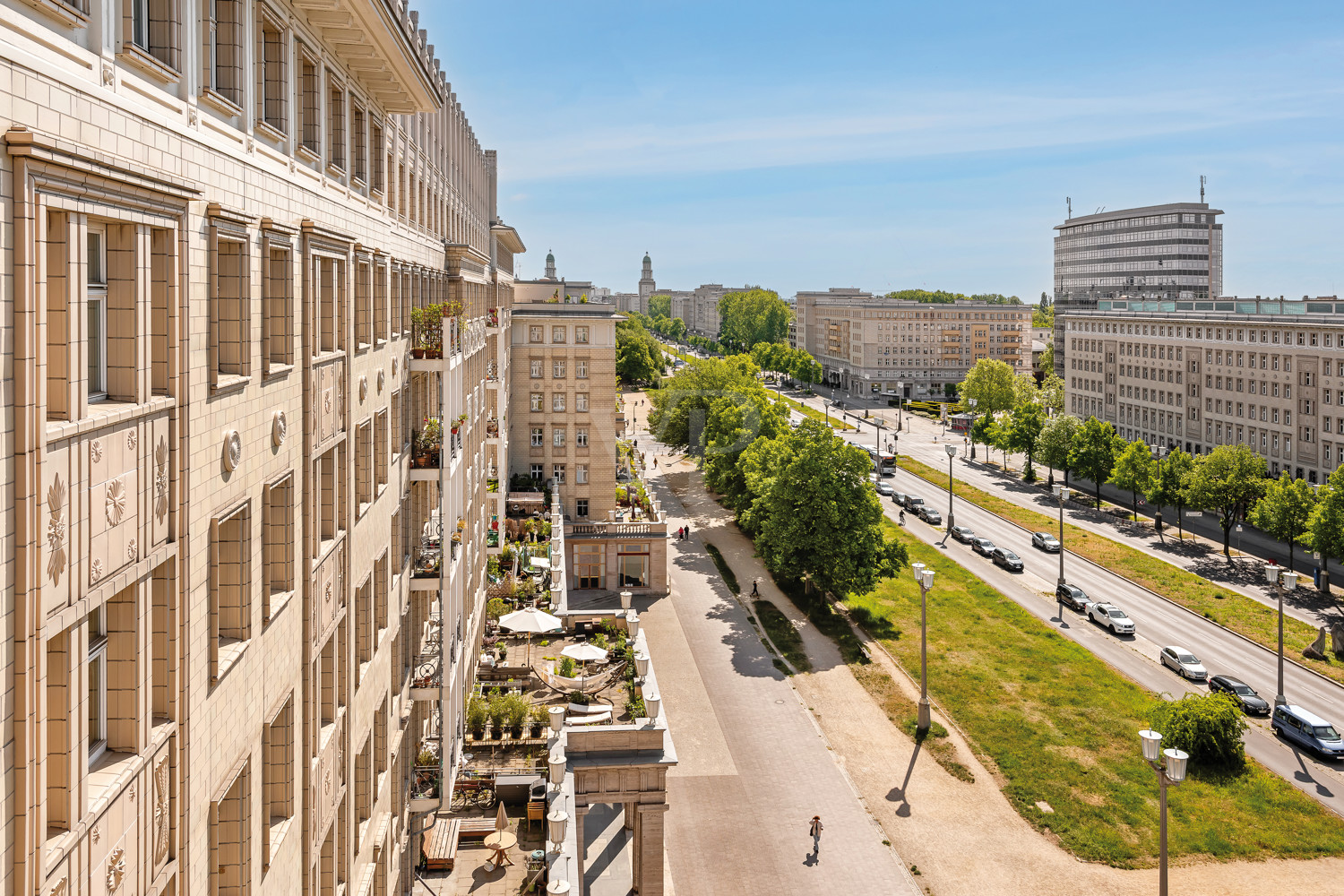 Ausblick von der Dachterrasse