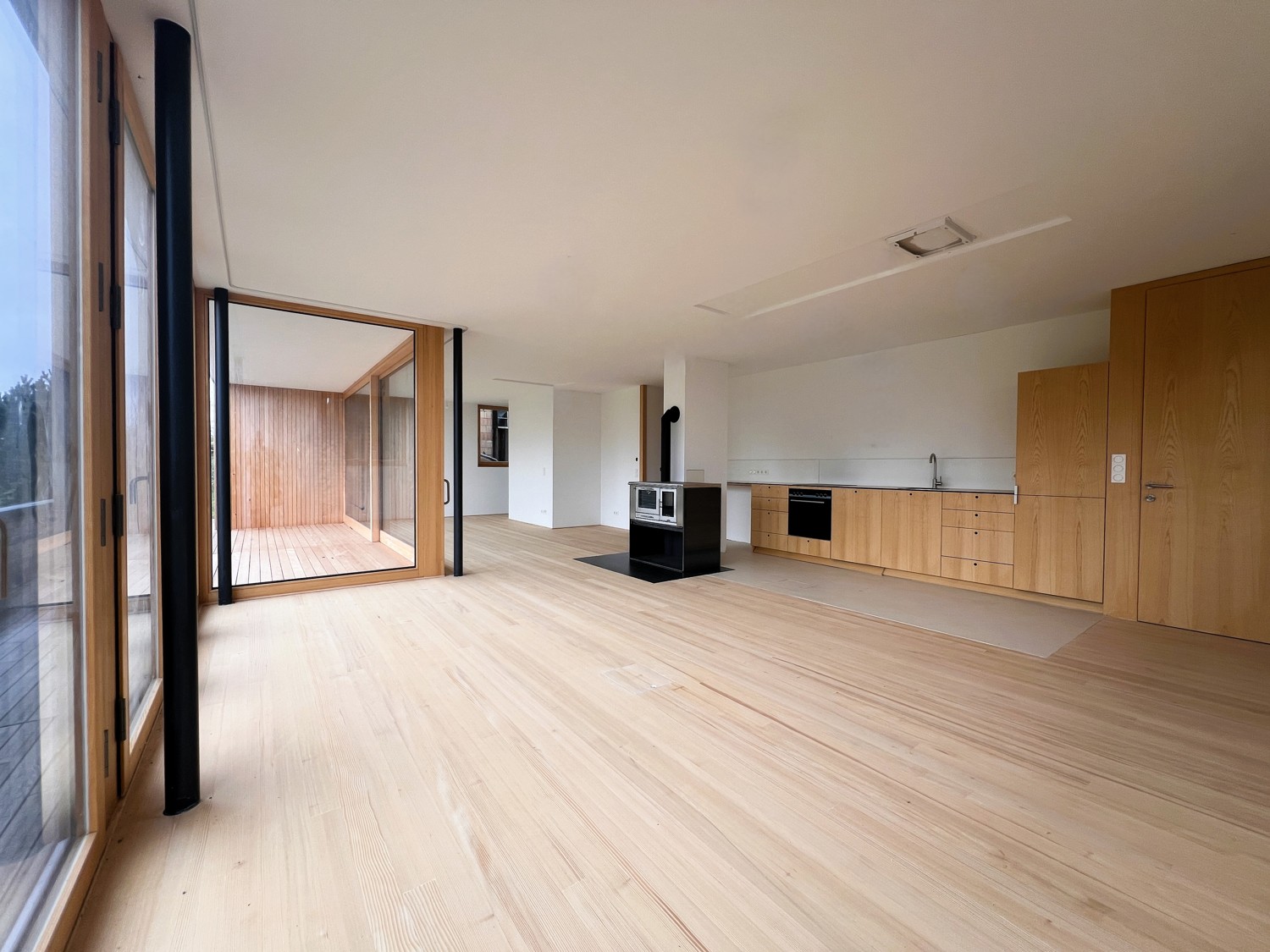 Neubau Wohn-/Essbereich