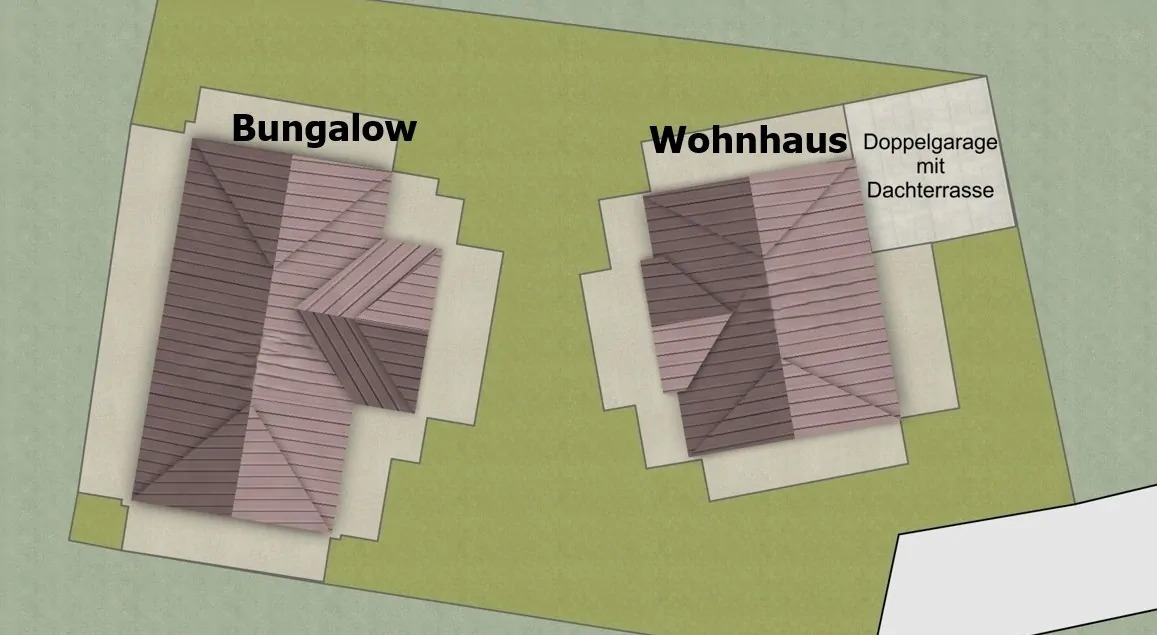 Ansicht beider Häuser