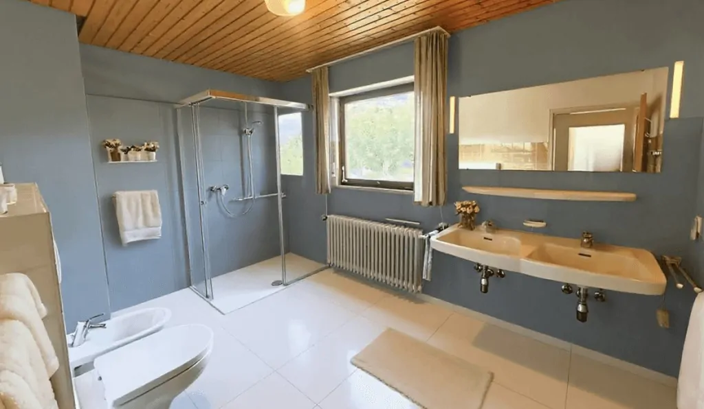 Badezimmer KI animiert