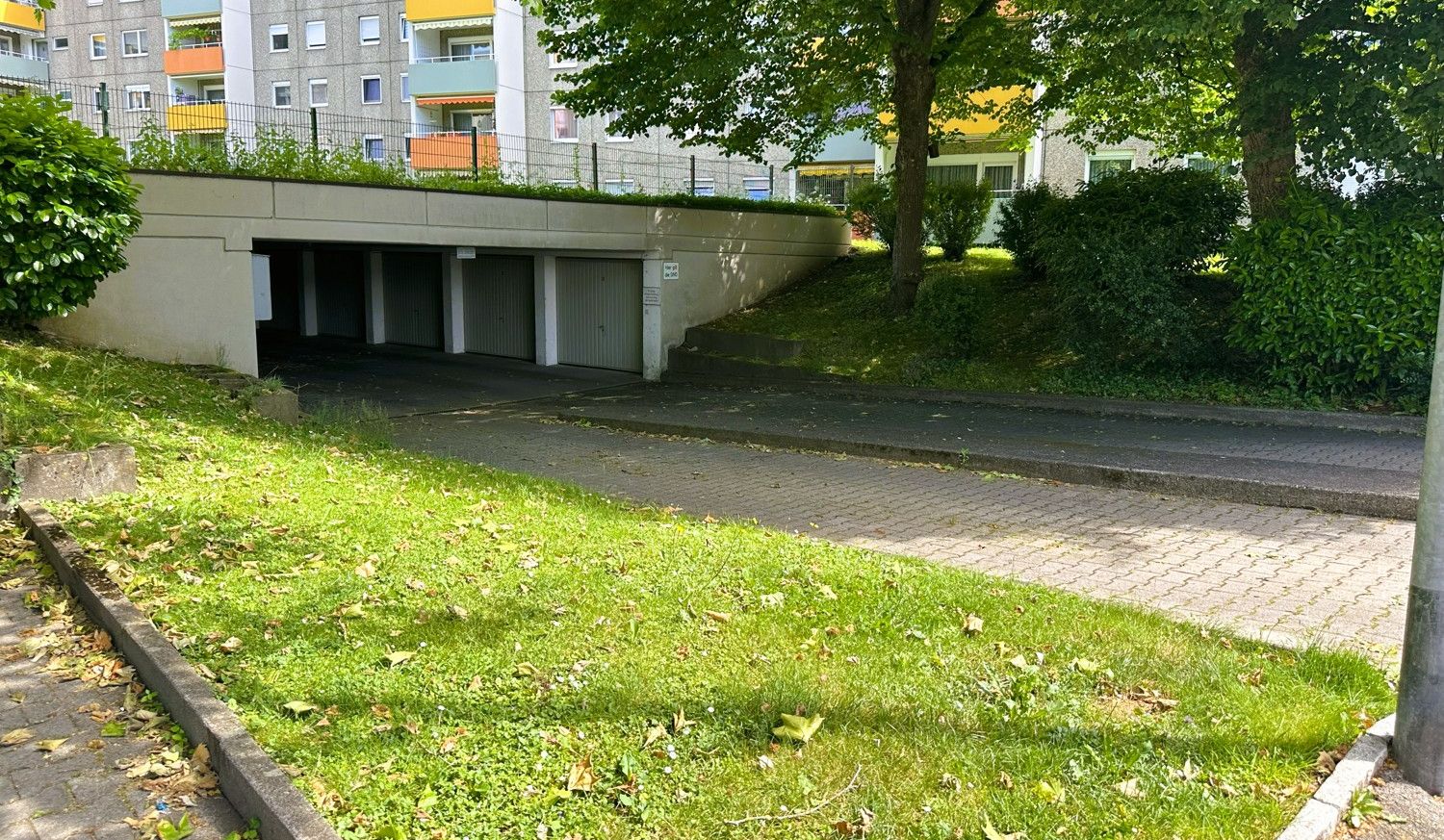 Abfahrt Tiefgarage