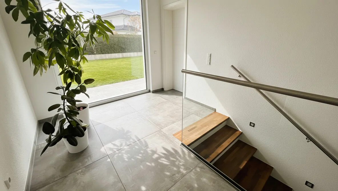 Flurbereich mit Blick in den Garten