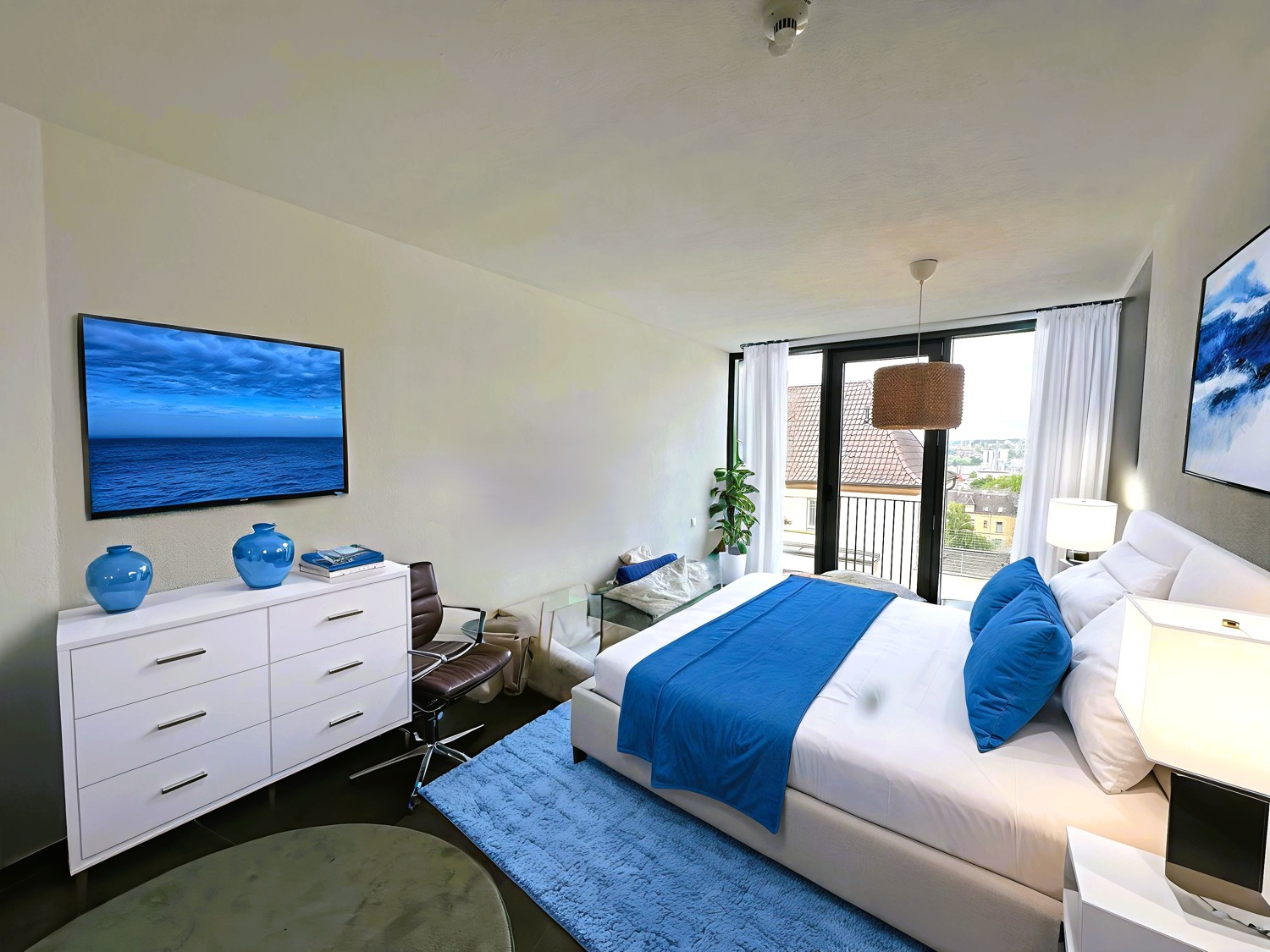 Schlafzimmer KI Visualisierung