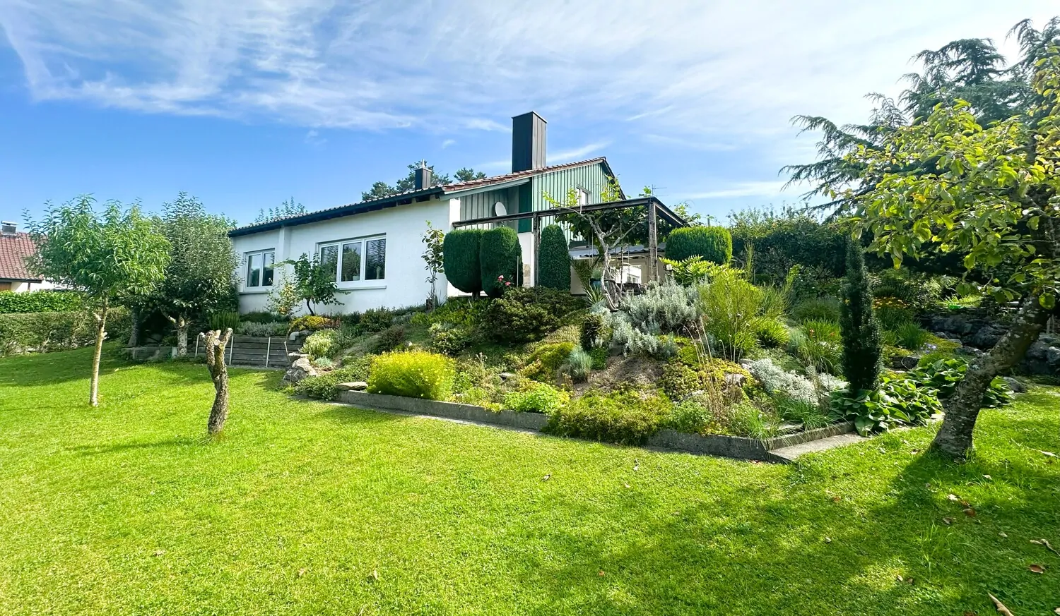 Hausansicht Gartenbereich