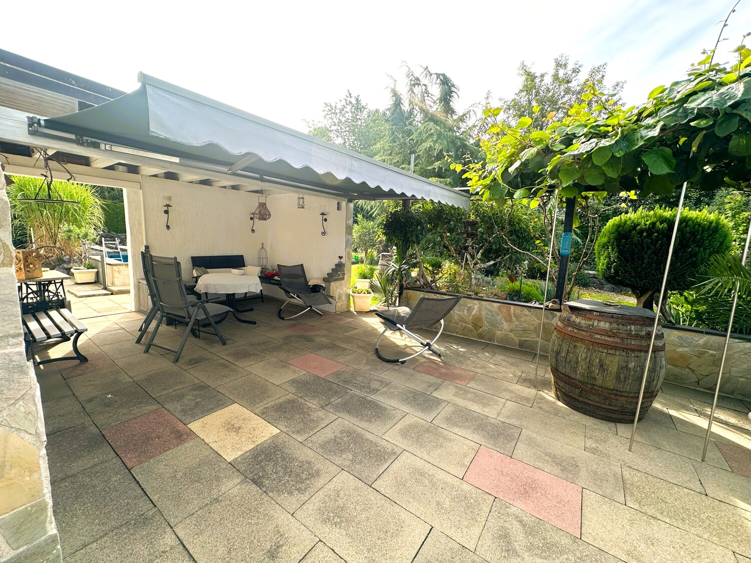 Terrassenbereich