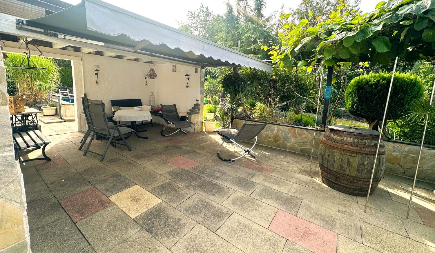Terrassenbereich