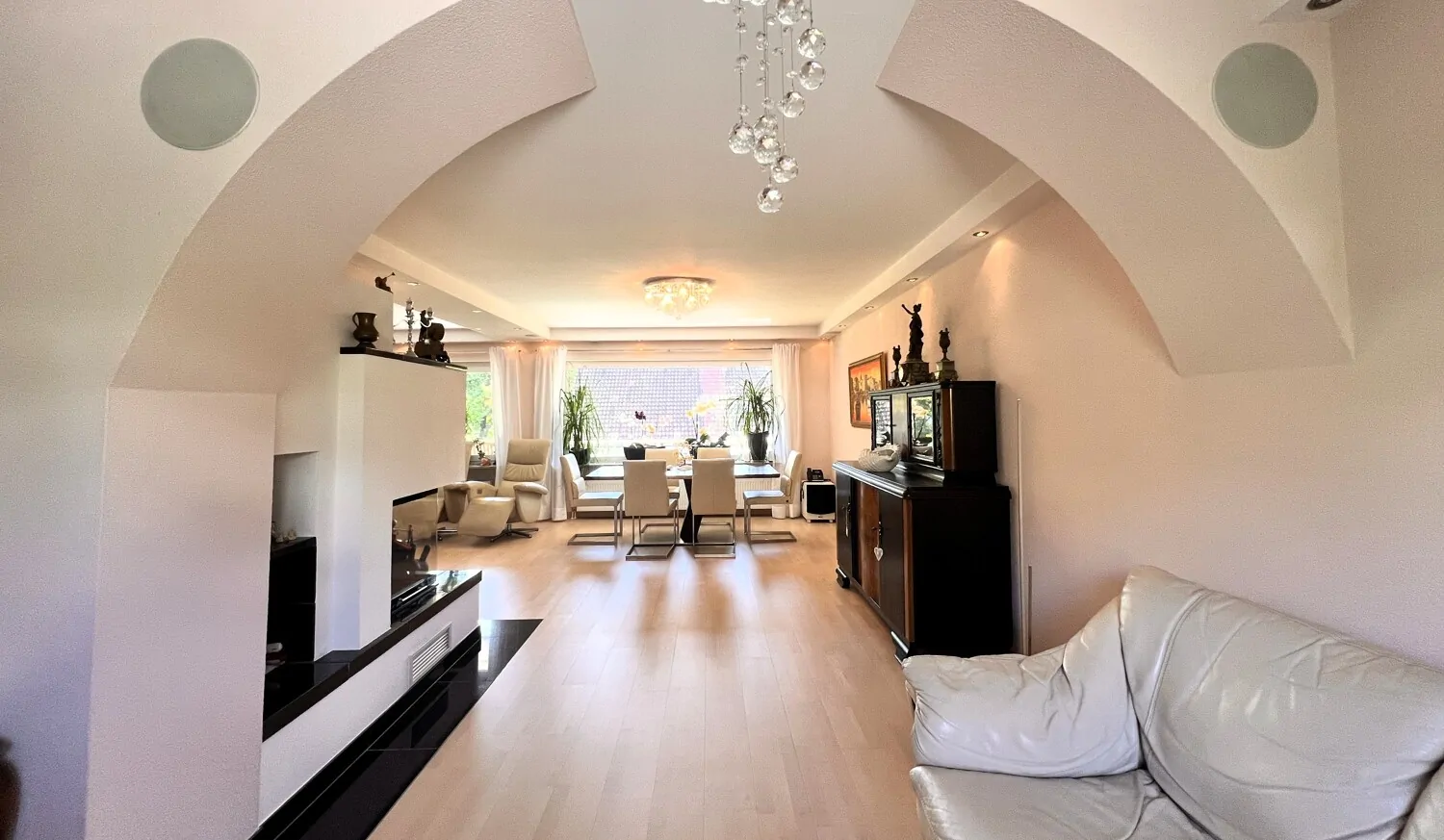 Wohnbereich Richtung Essbereich