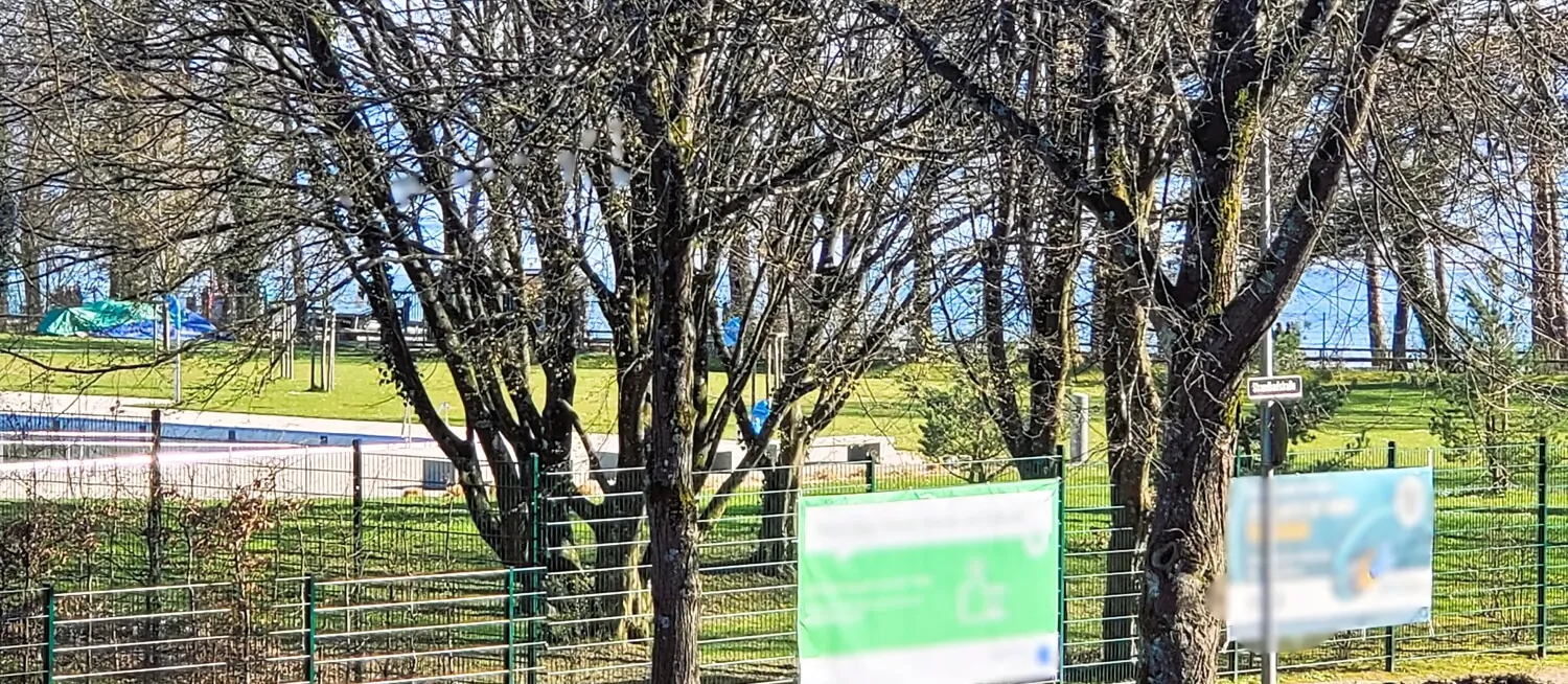 Seeblick in den kühleren Monaten