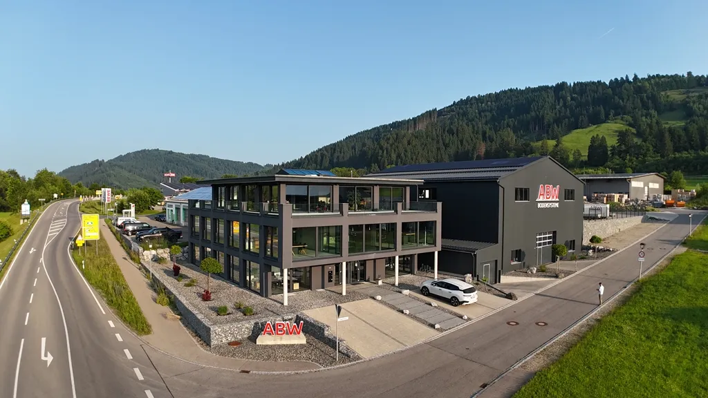 Drohnenaufnahme Bürogebäude