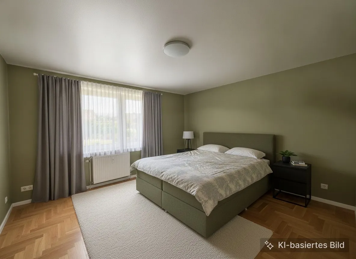 Schlafzimmer 1 KI/Homegestaged