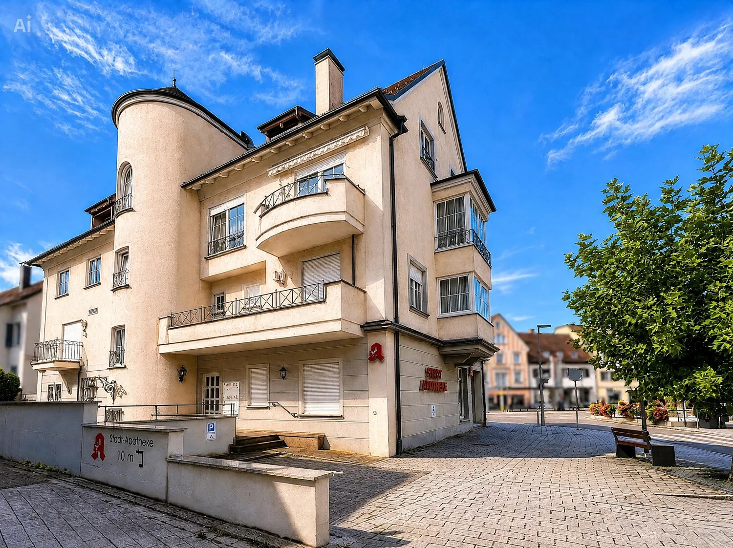 Gebäudeansicht Rückseite