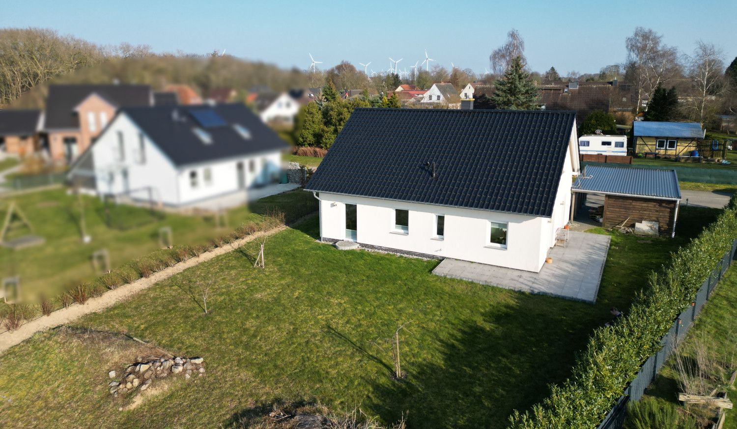Luftansicht Hof