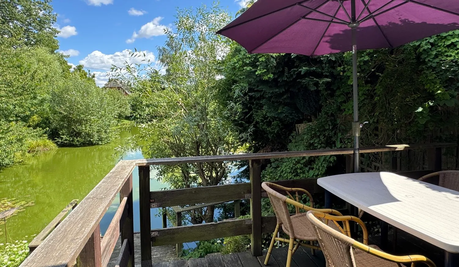 Ausblick von Terrasse