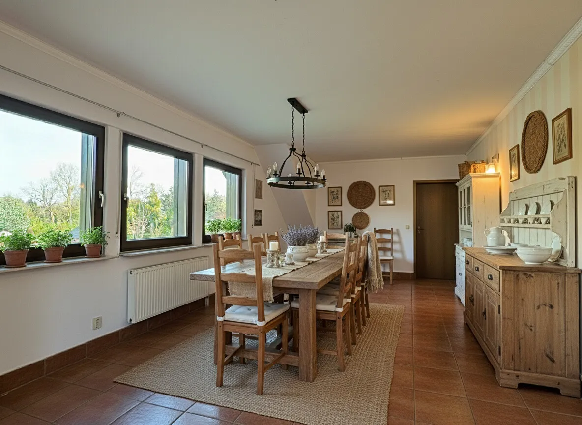 Wohnzimmer OG - digital möbliert