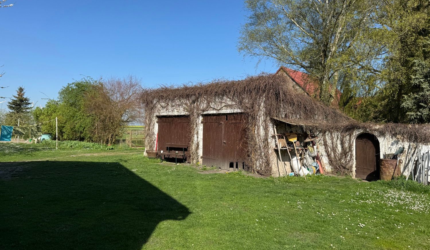Doppelgarage Hof