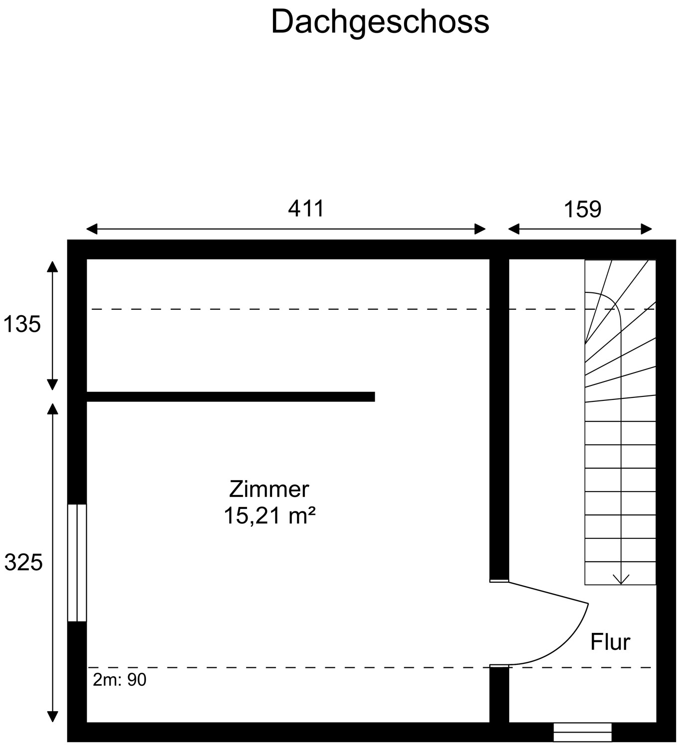 Grundriss Dachgeschoss