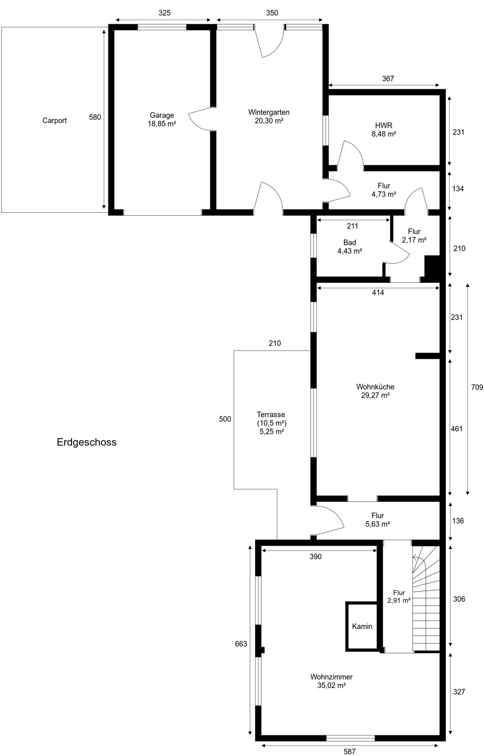 Grundriss Erdgeschoss