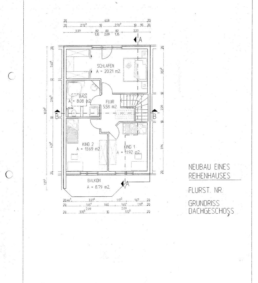 Grundriss Obergeschoss