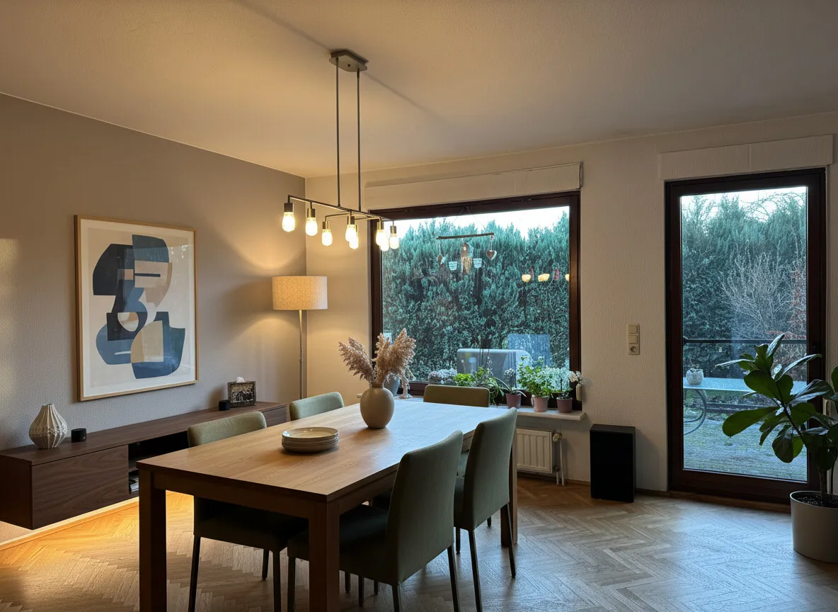 Wohnzimmer 2 - digital möbliert