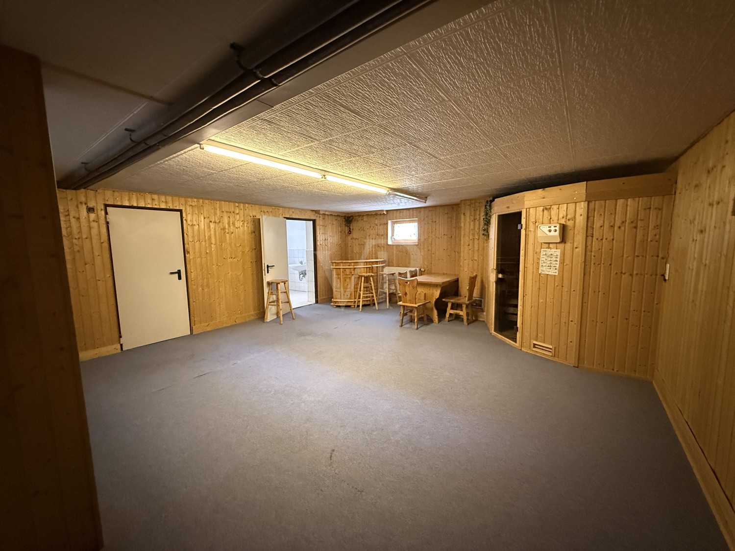 Hobbyraum mit Sauna UG