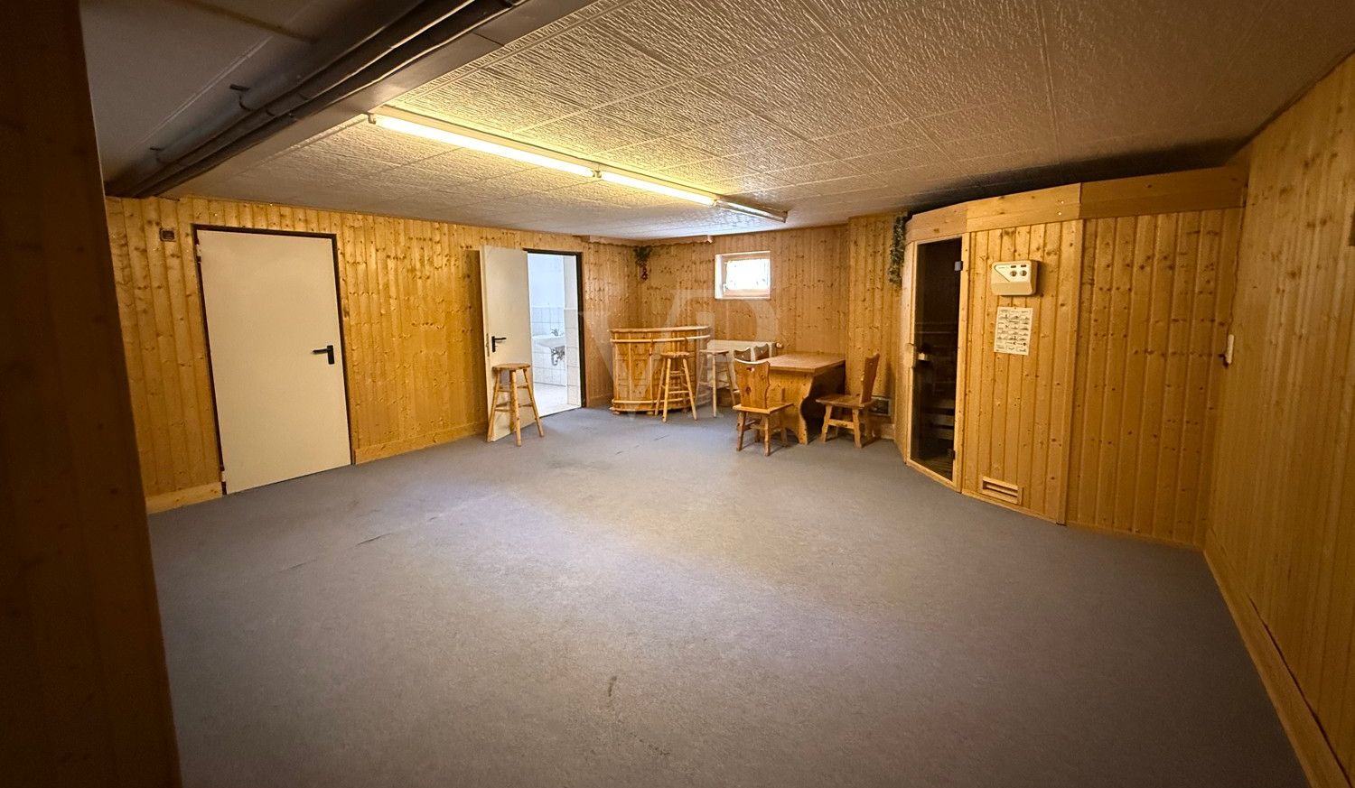 Hobbyraum mit Sauna UG