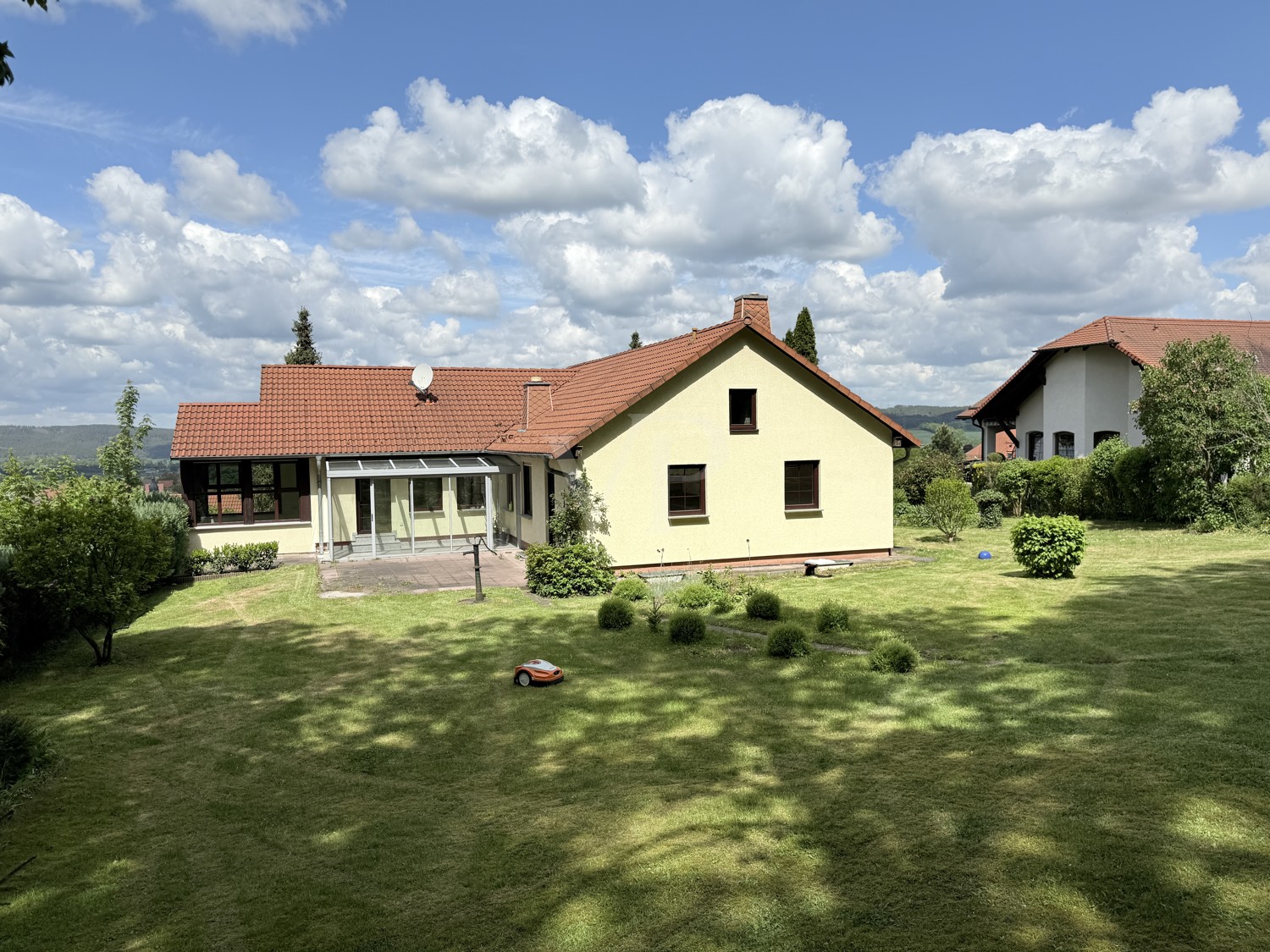 Blick vom Garten