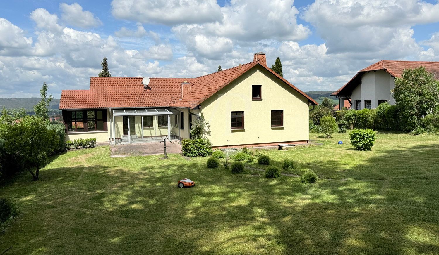 Blick vom Garten