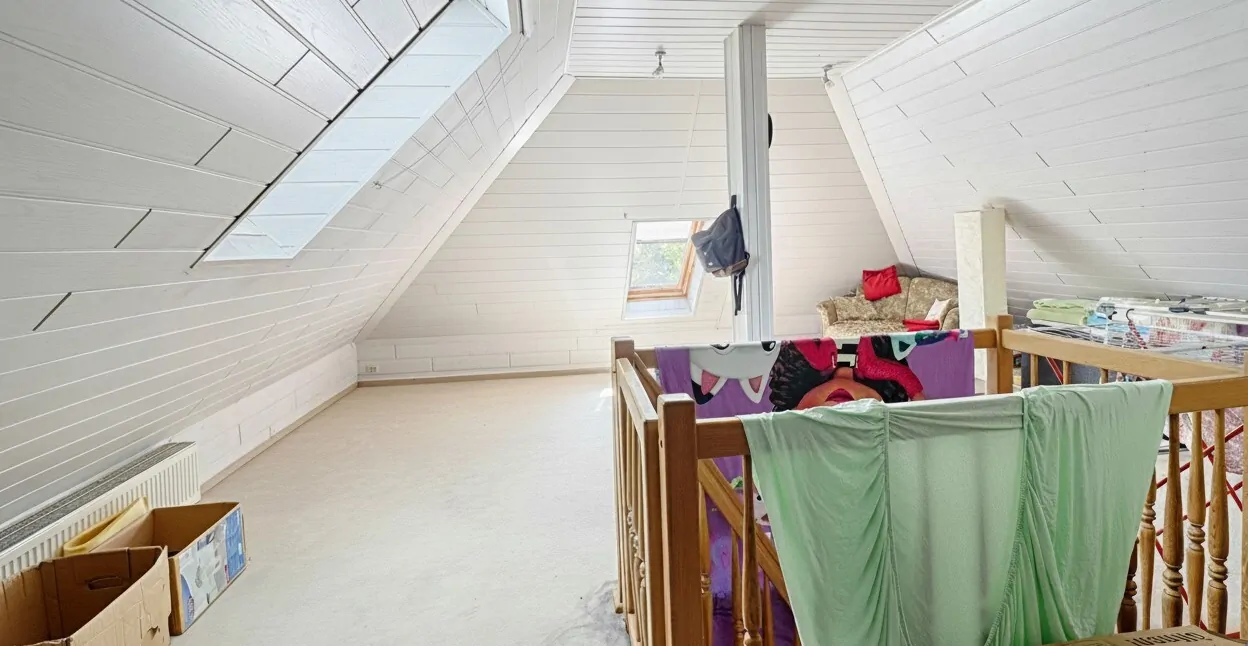 Spitzboden teilweise beräumt