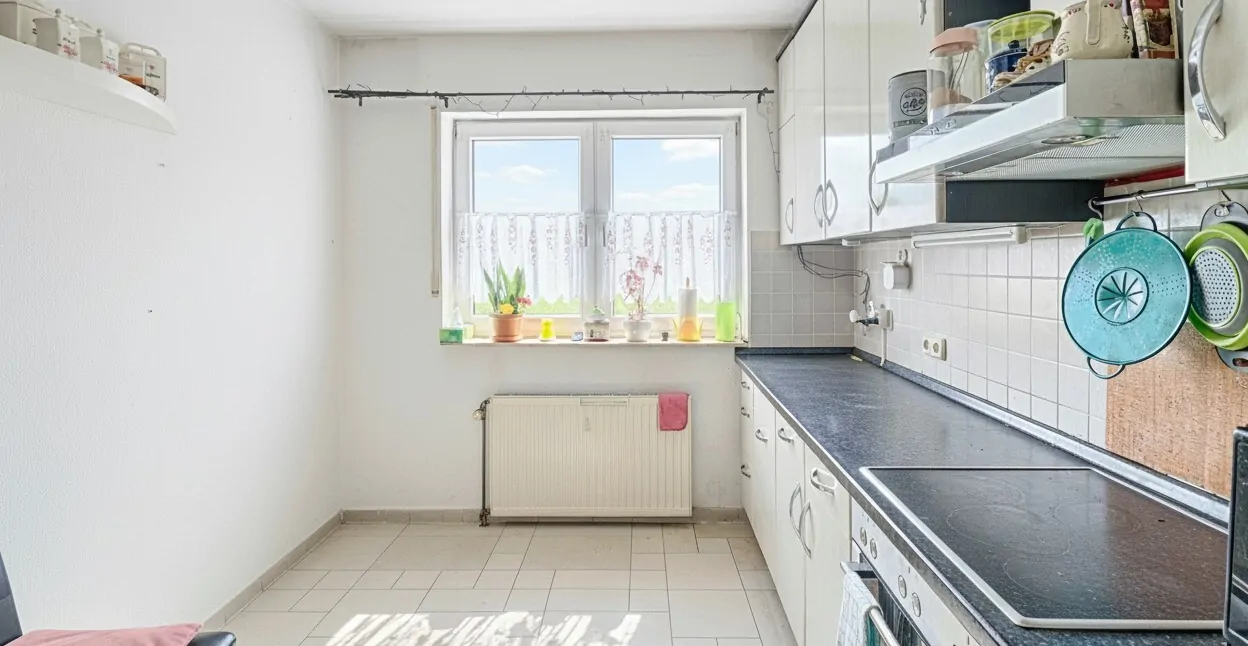 Küche digital beräumt