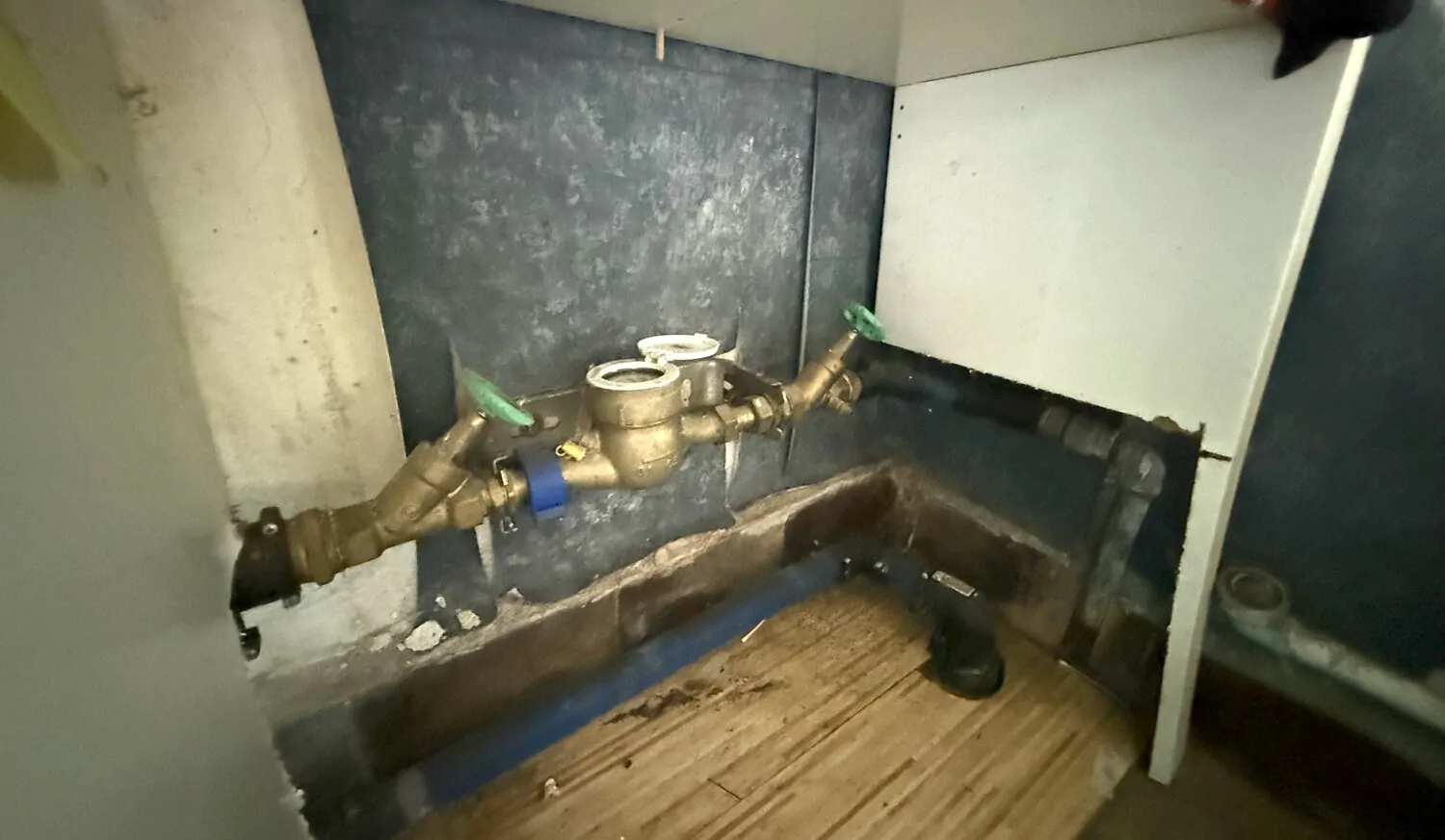 neuer Wasseranschluss