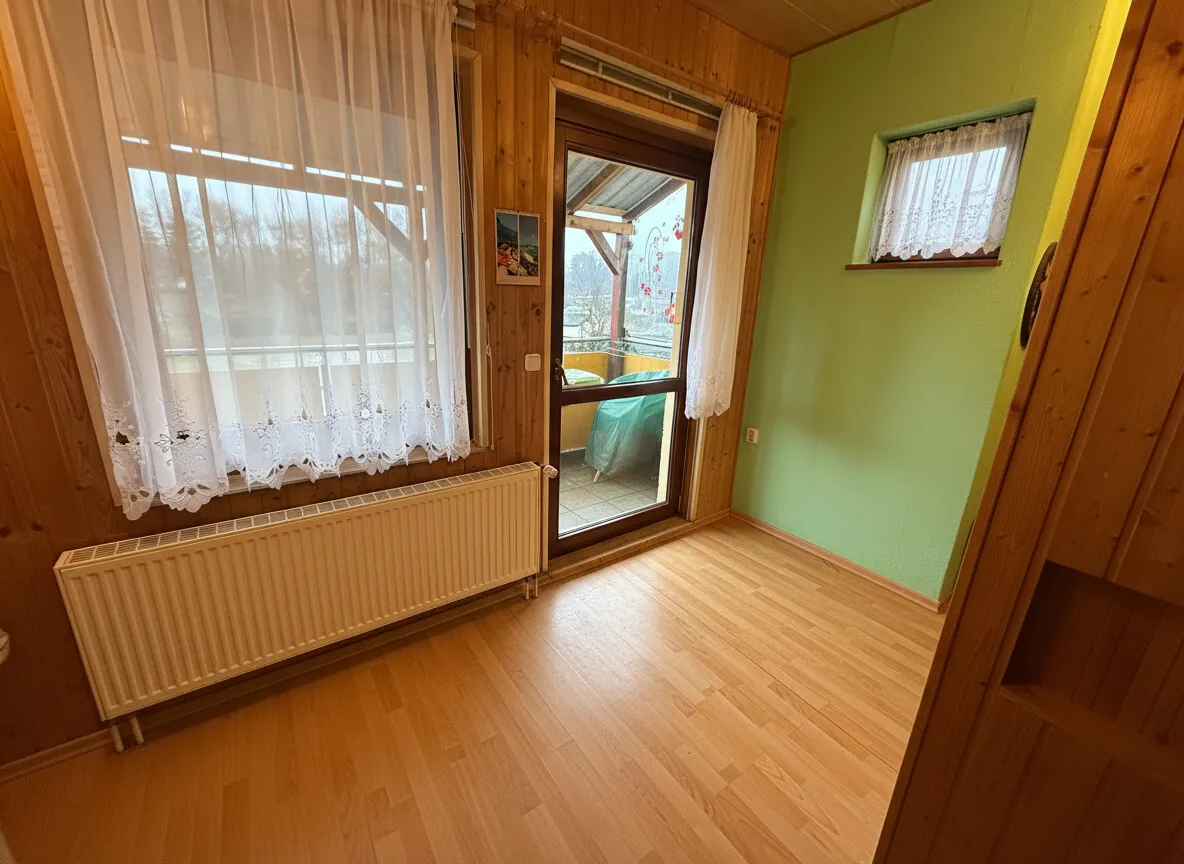 Wohnzimmer ohne Möbel