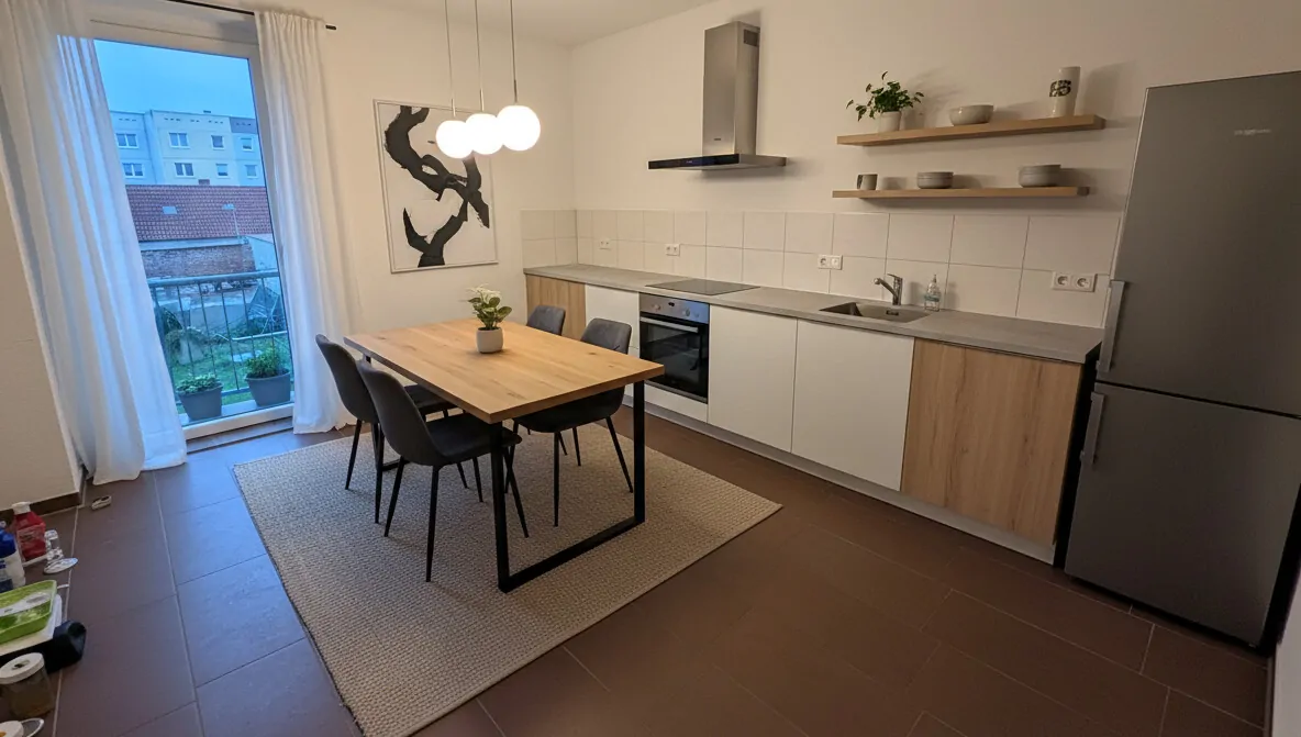 Küche KI generierte Möbel