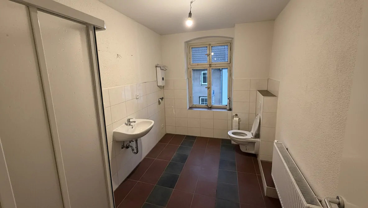 Bad Blick zum Fenster