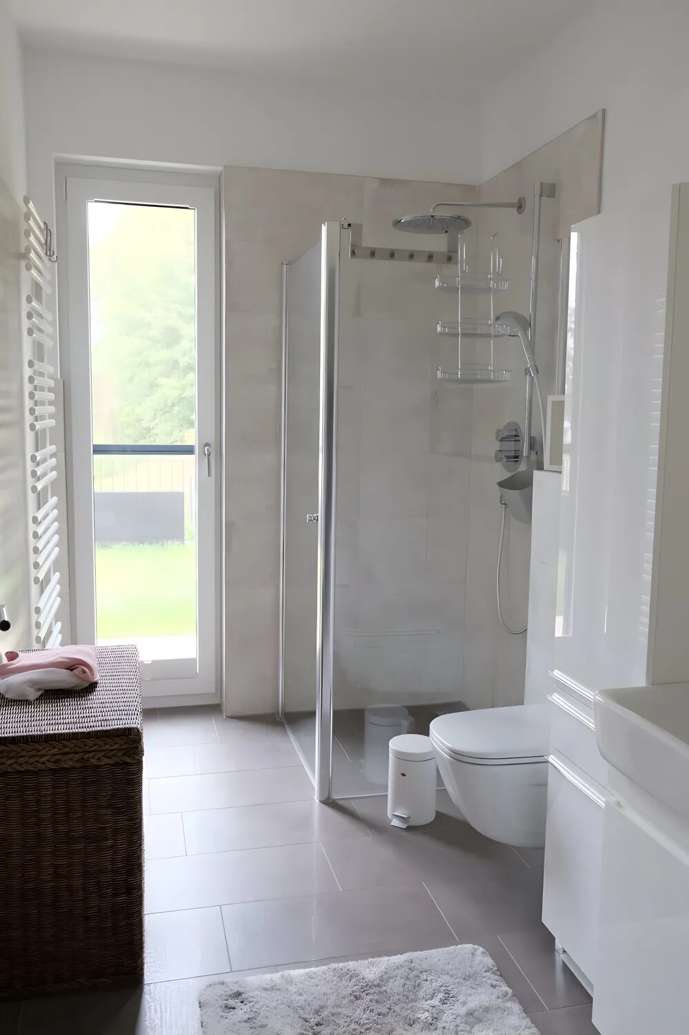 Gästebad mit Dusche