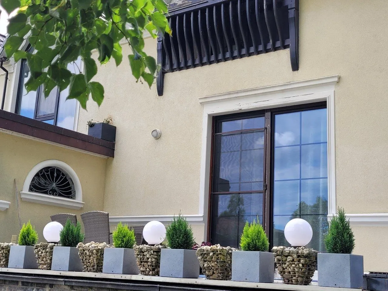 Haus-Terrasse