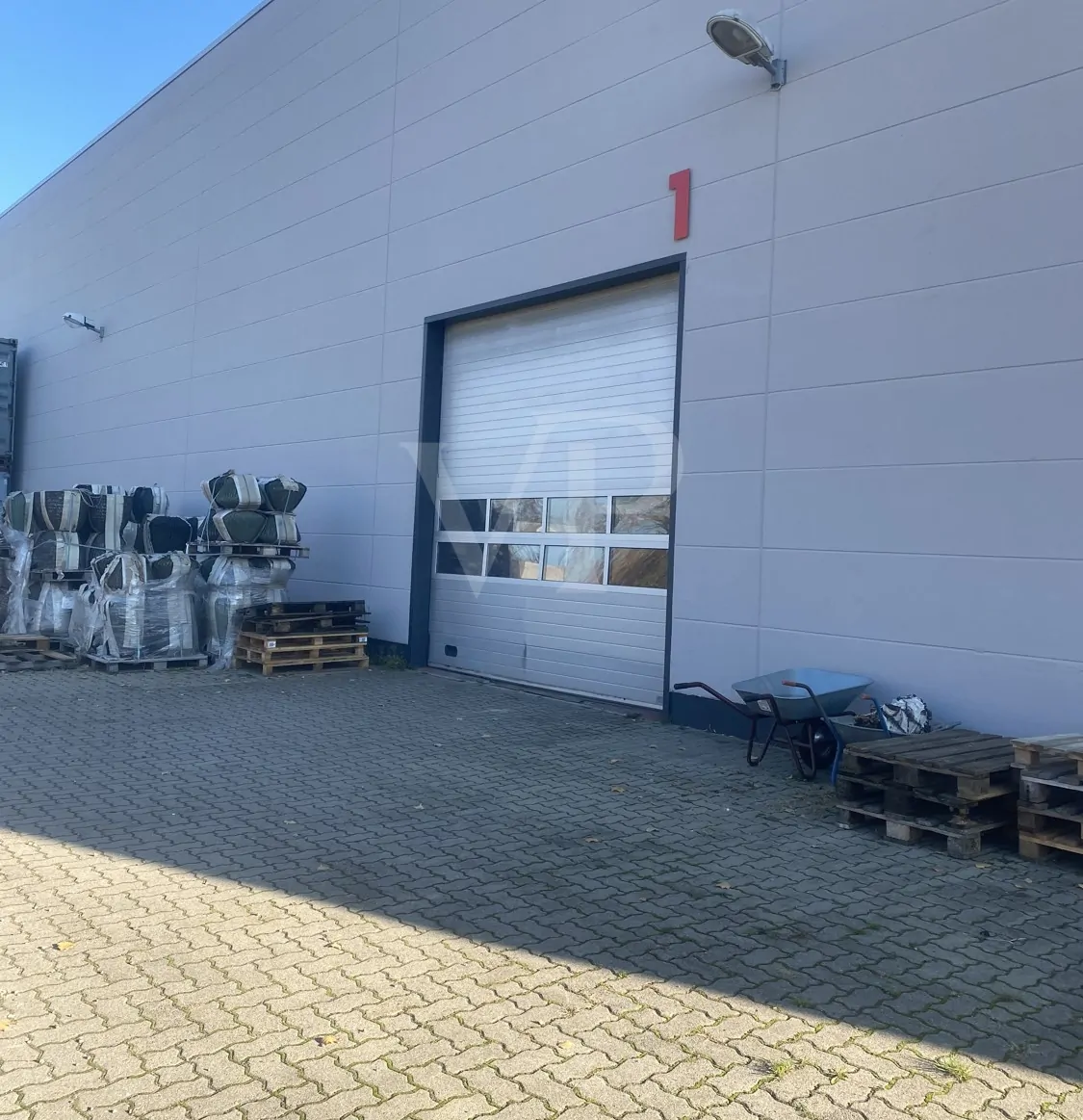 ebenerdige Anlieferung