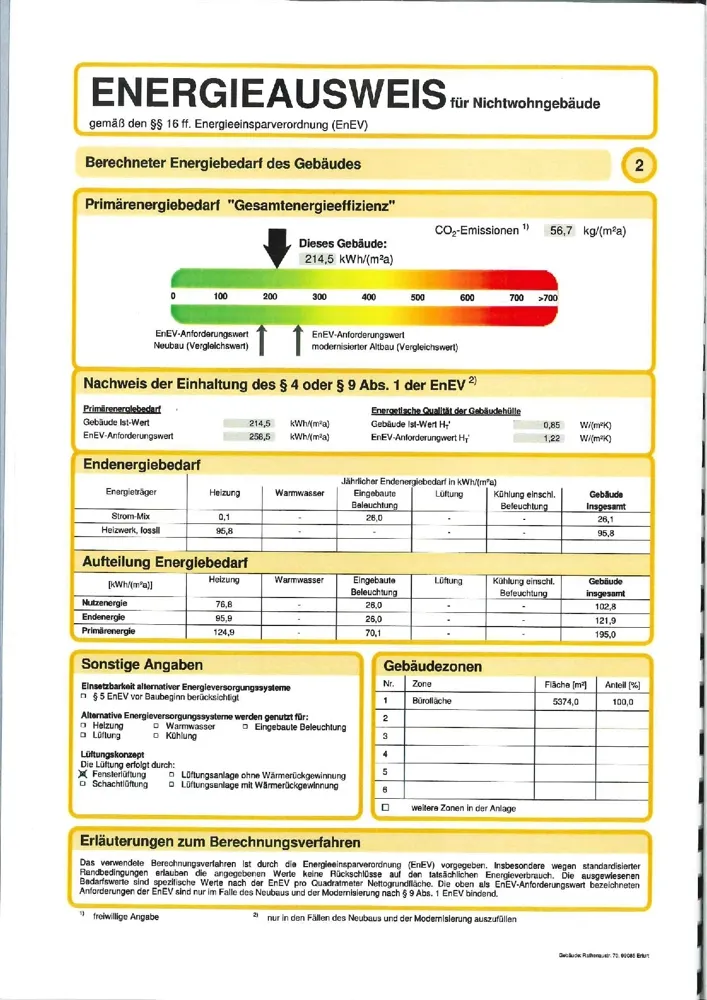 Energieausweis