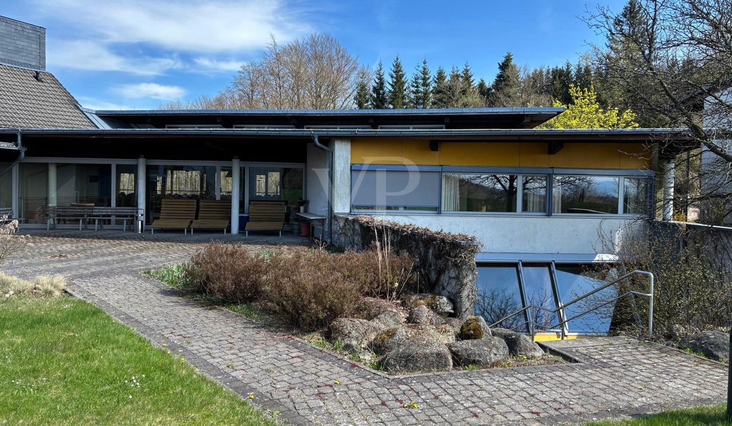 Rückseite Gemeinschaftshaus
