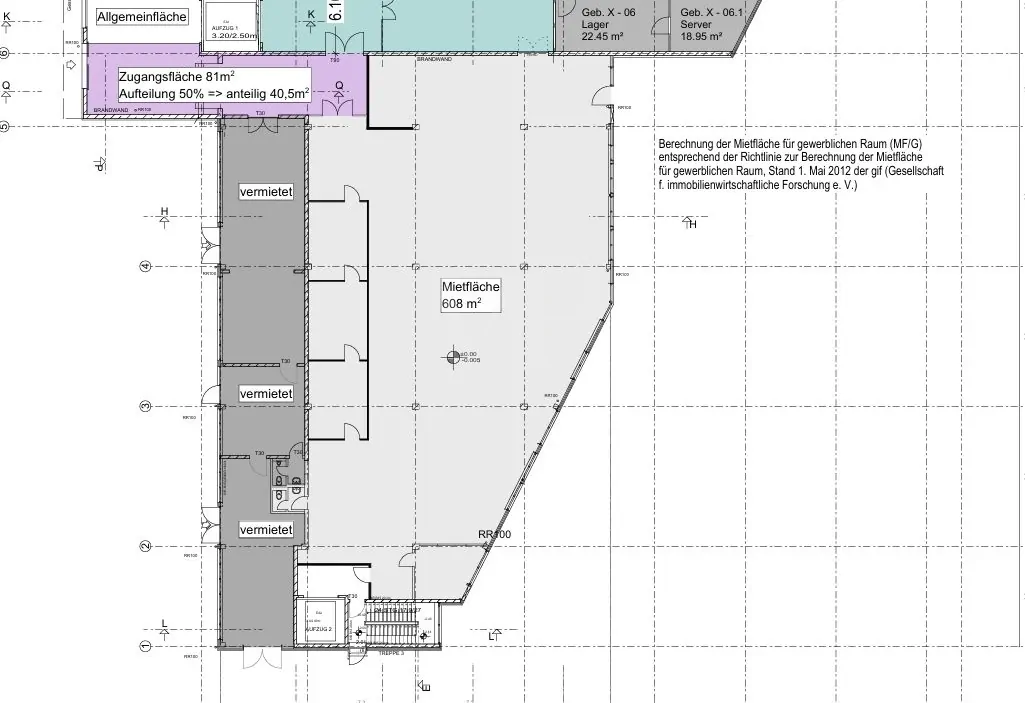 Grundriss EG 600 m²