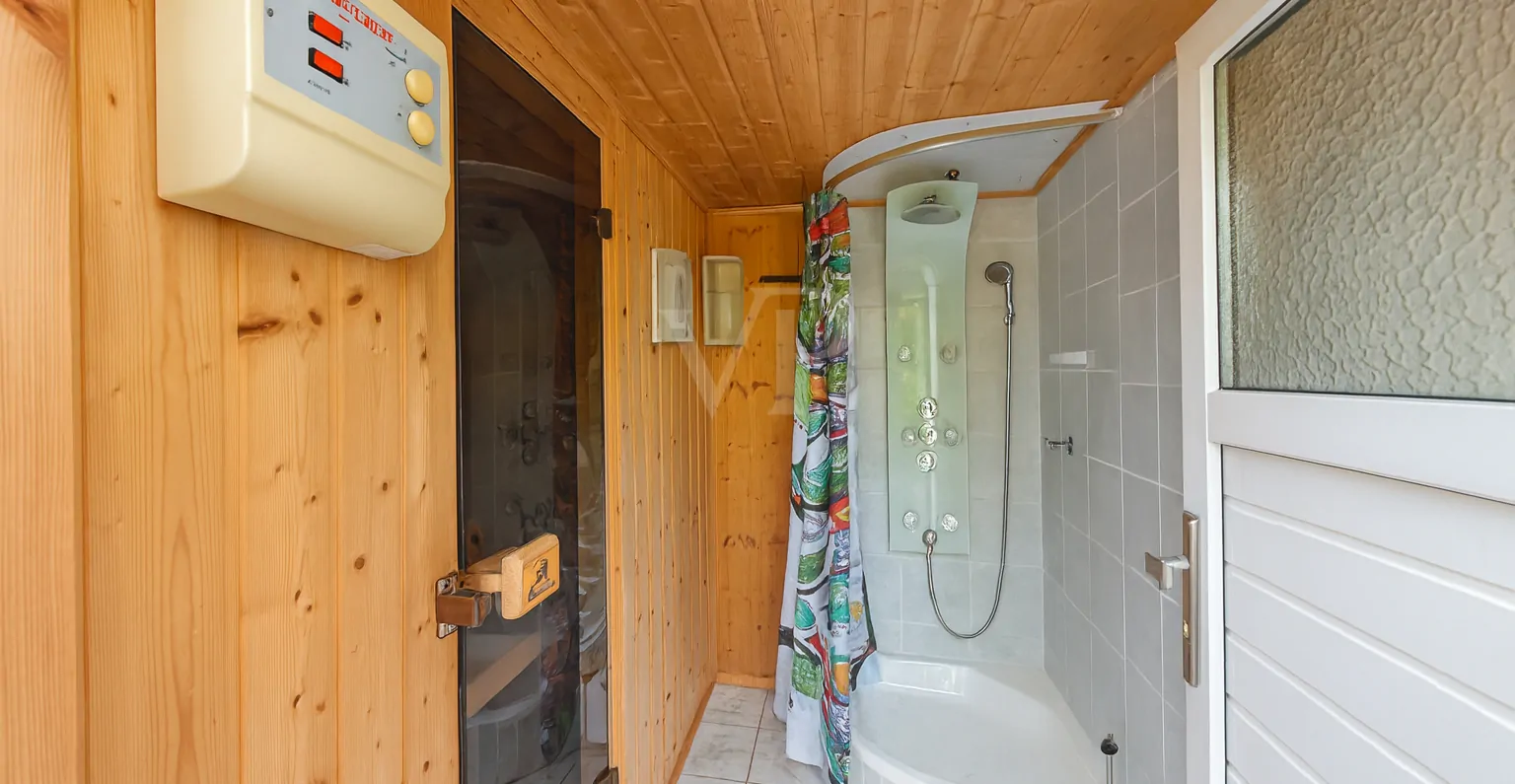 Saunaraum - Dusche