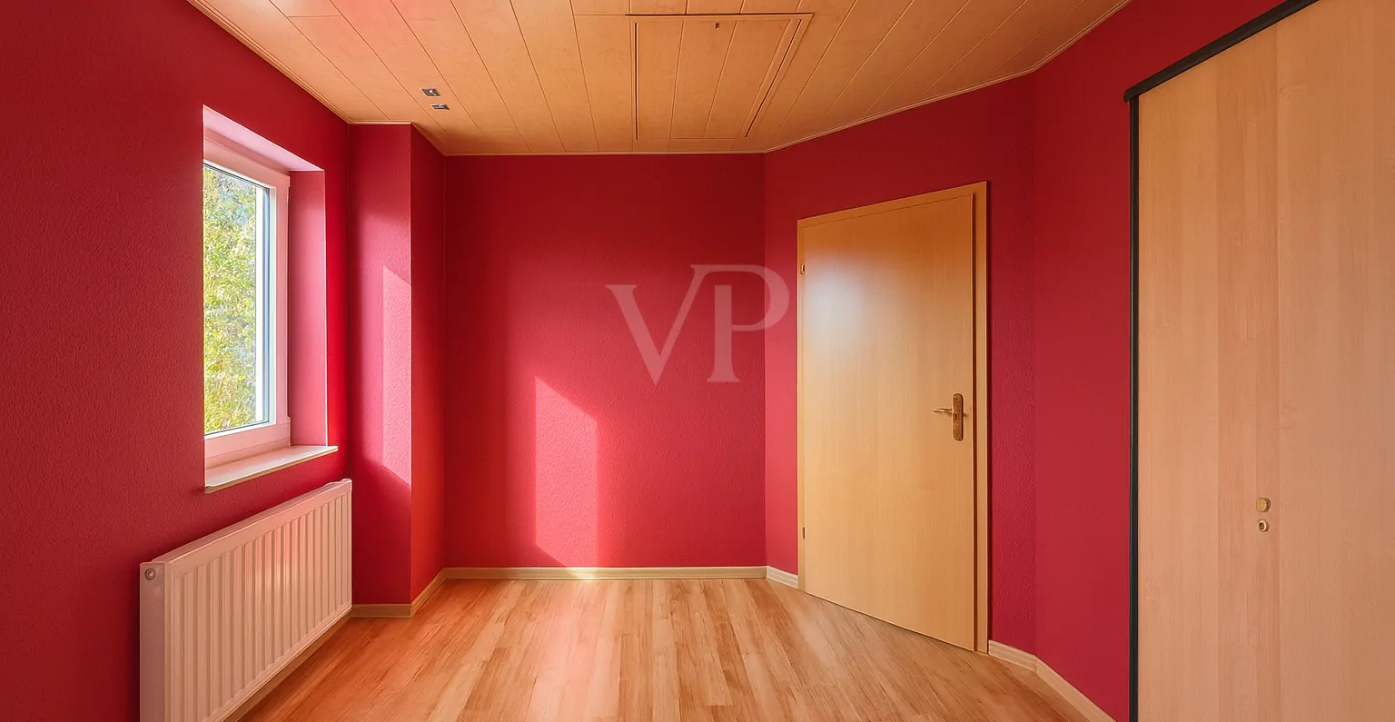 Arbeitszimmer - Rückansicht