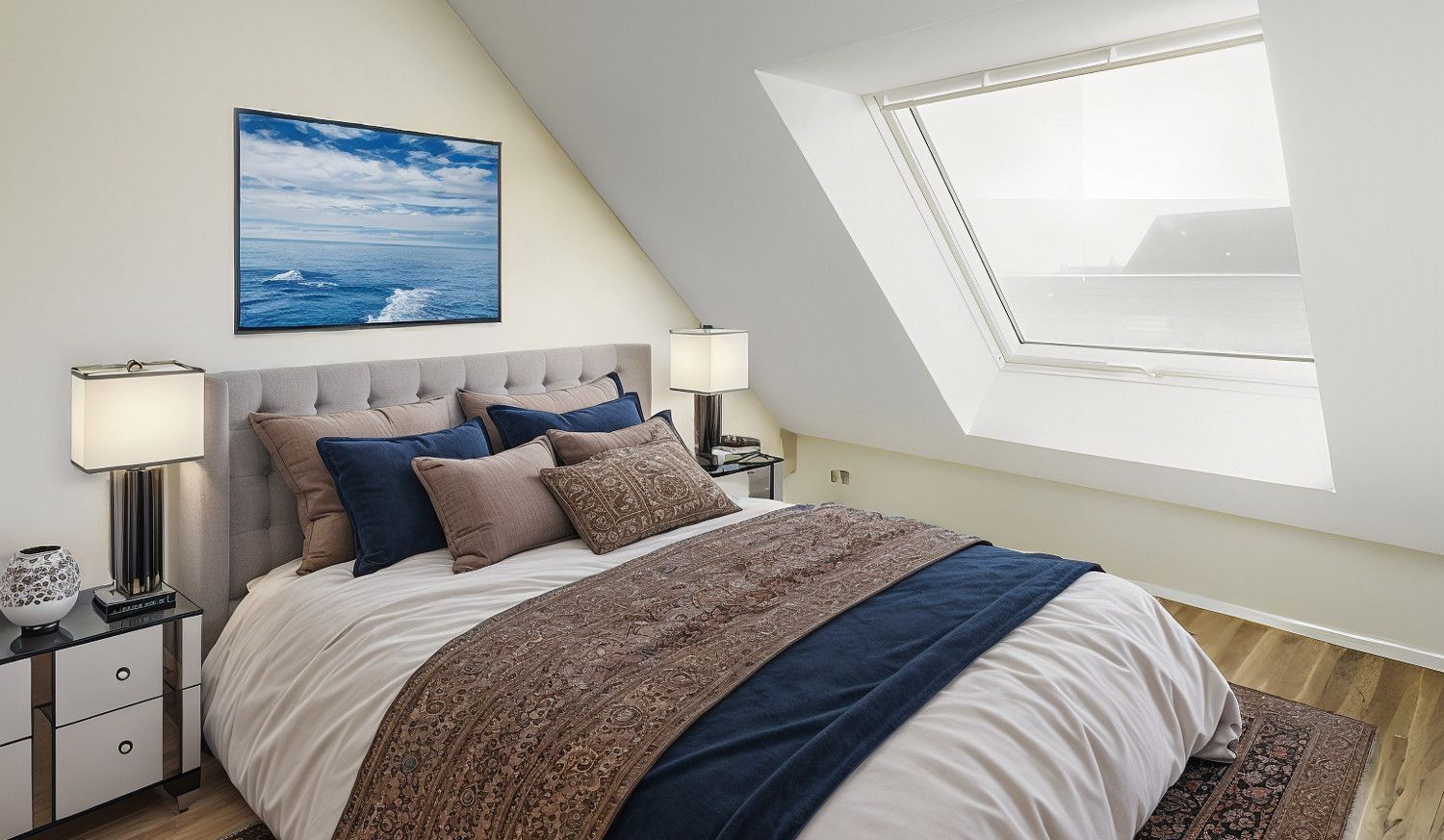 KI Gestaltungsvorschlag Schlafzimmer