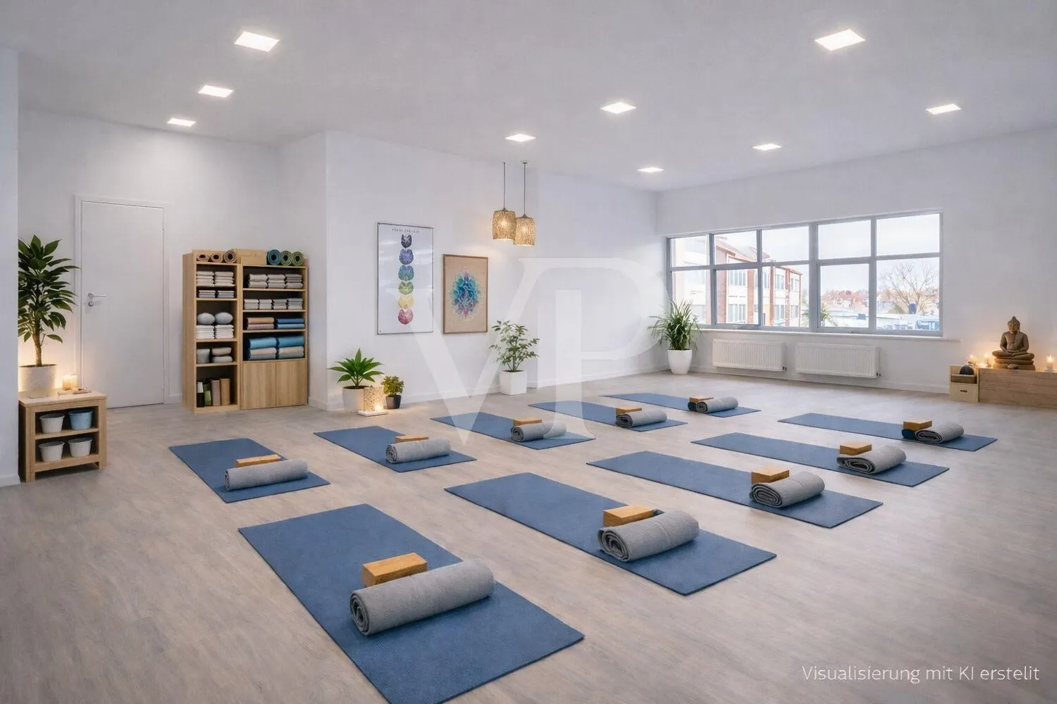 Musterfoto Yoga-Studio