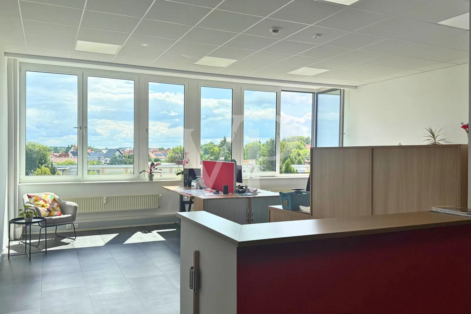 Beispieletage Empfangsbereich