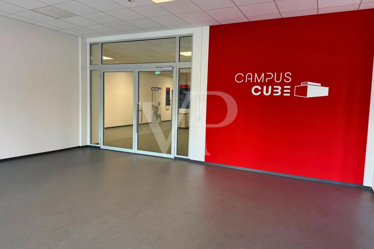 Eingangsbereich Campus Cube