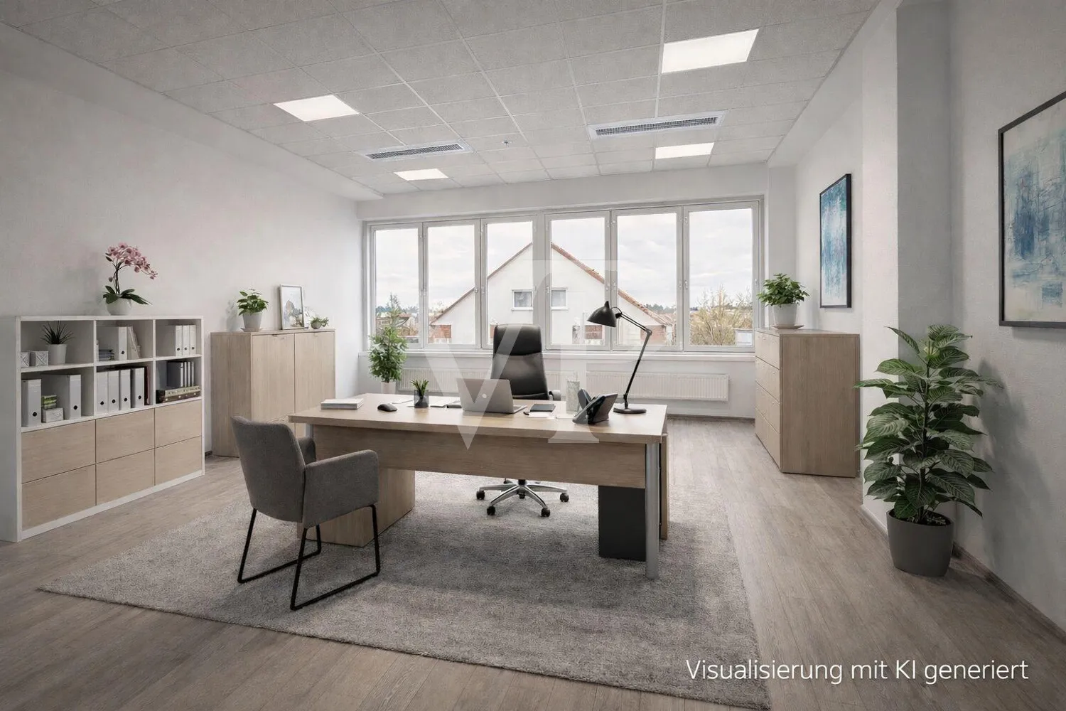 Musterfoto Einzelbüro