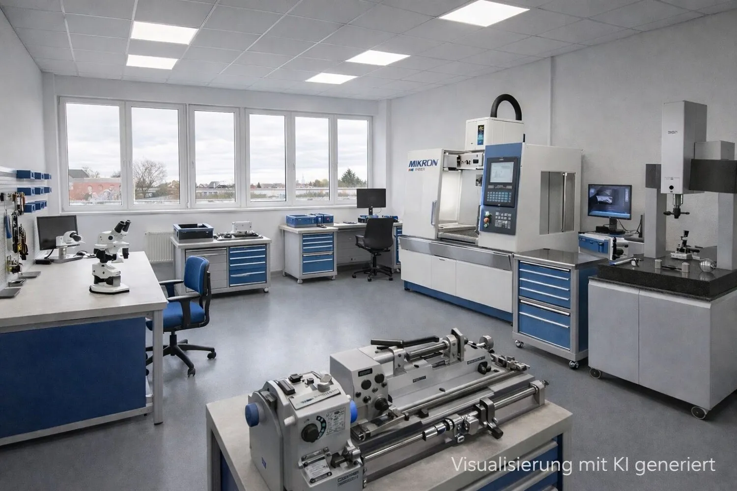 Musterfoto Raum f. Feinwerktechnik