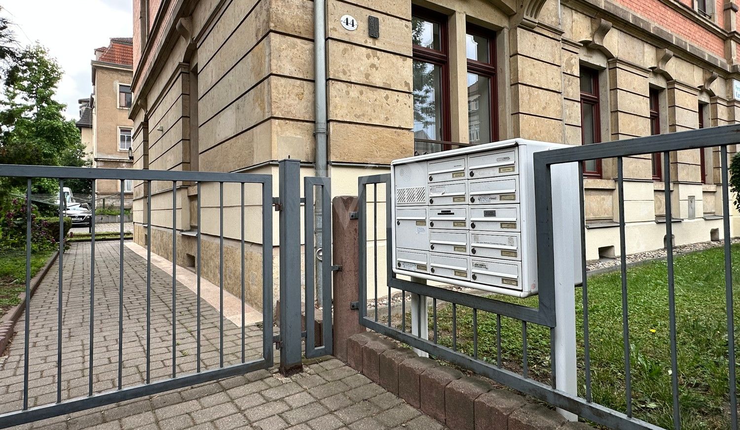 Grundstückseingang