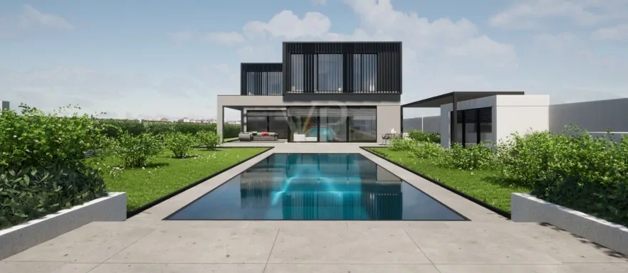 Visualisierung Blick von der Grundstücksgrenze